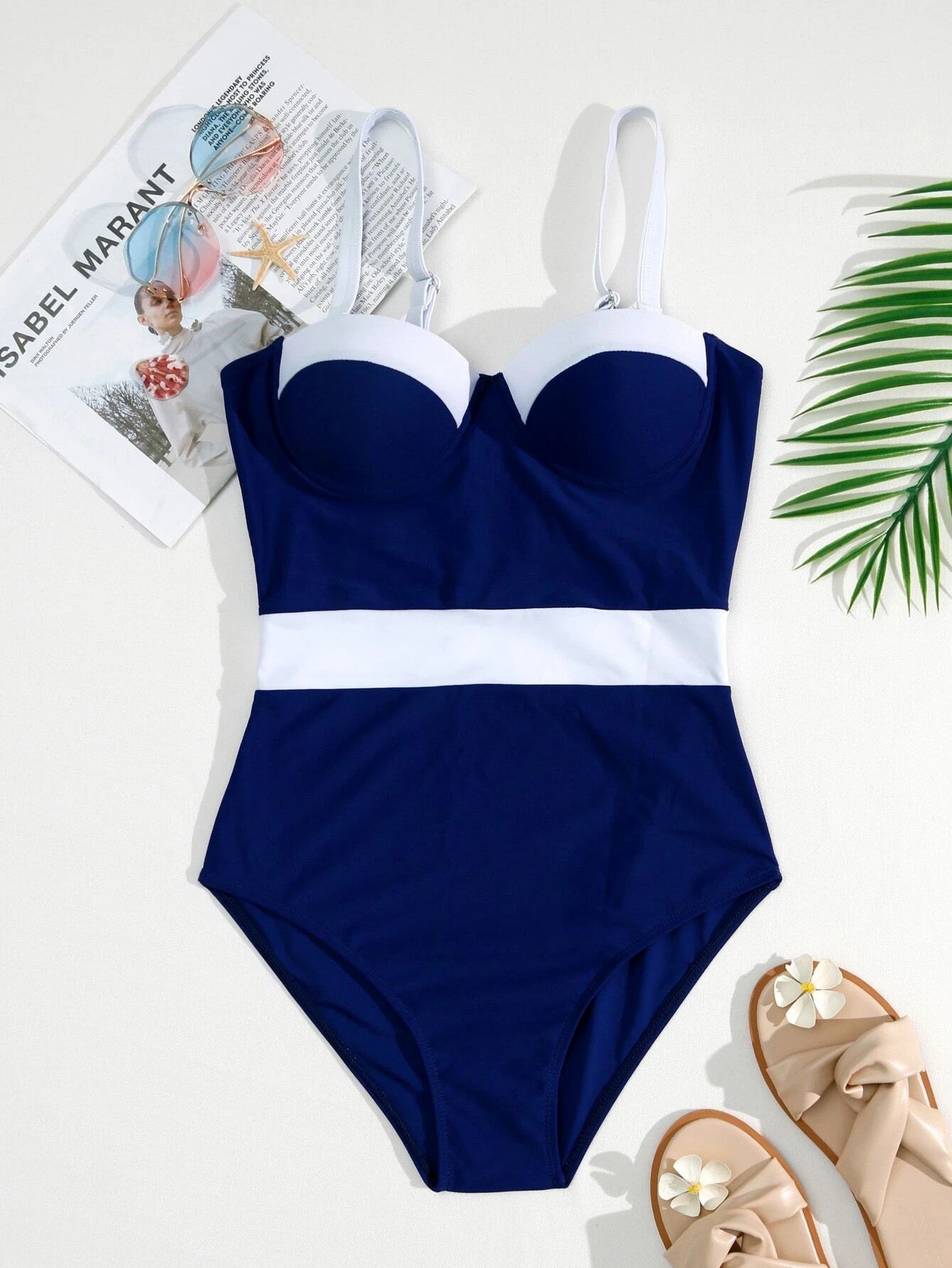 Sexy One-piece Swimwear with Padded Beach Women's Bikini Swimsuits