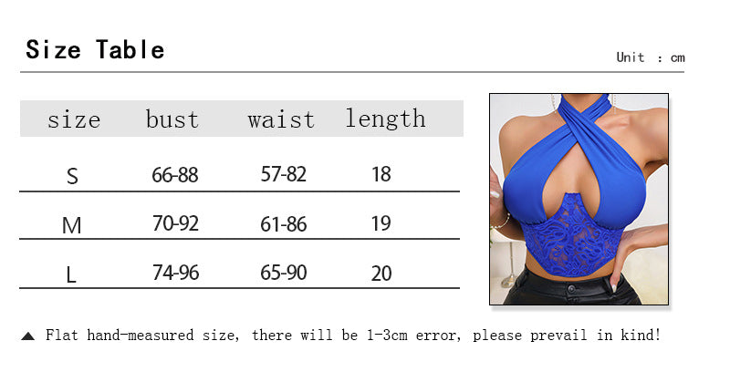 Women's Sexy Criss Cross Sleeveless Lace Corset Slim Solid Lingerie