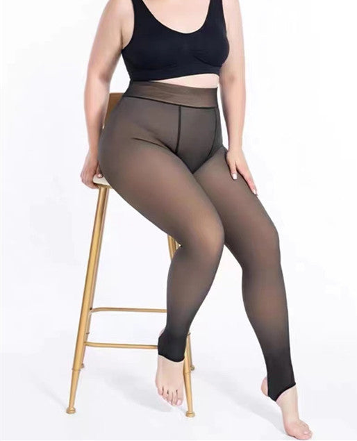 Fleece Lined Tights for Women Hight Waist Thermal Tights