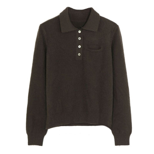 PATON 100% Cashmere Polo Neck Warm Pullover Sweater