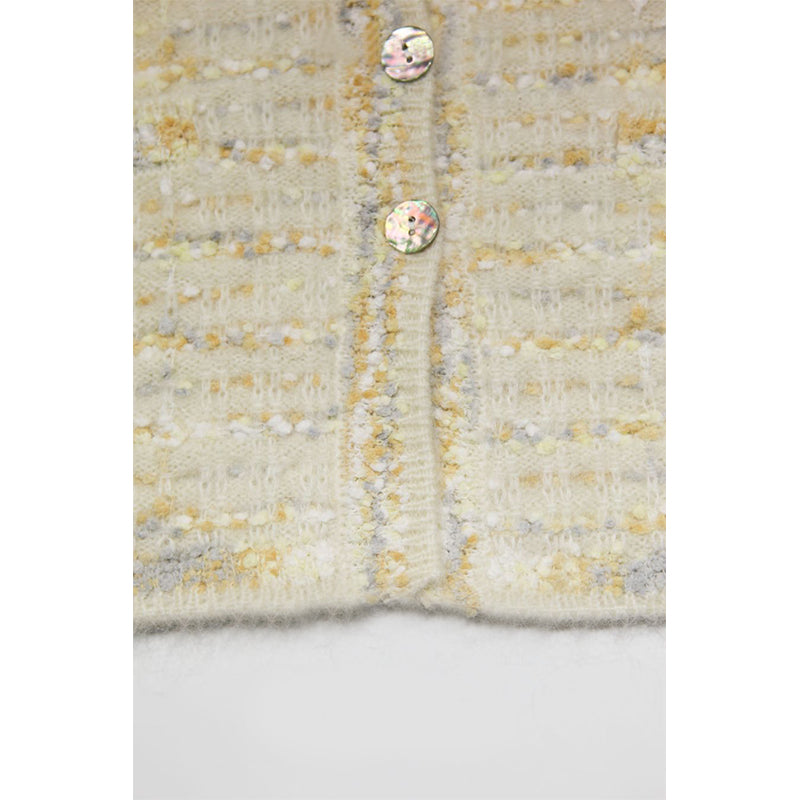 PATON Knitted Mohair Sleeveless Jacket Vest