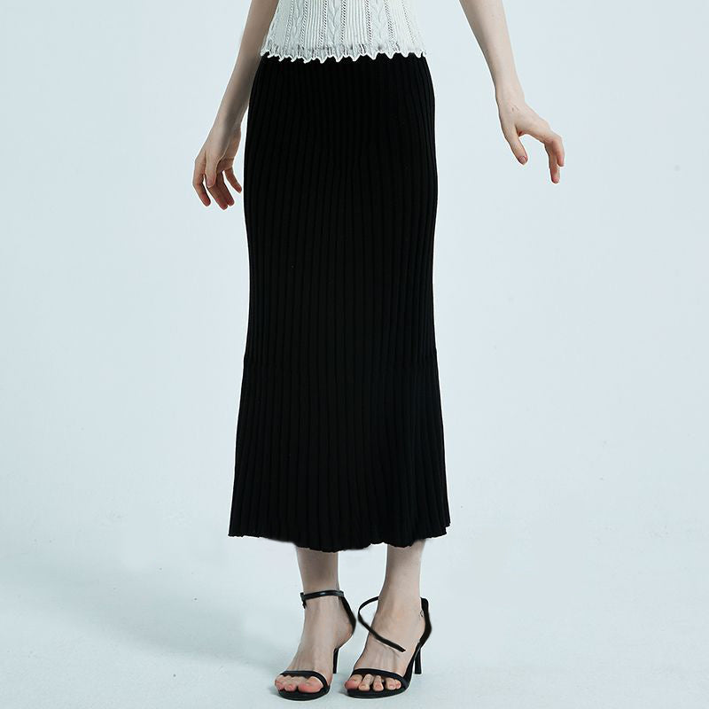 Long Sexy Fishtail Mermaid Skirt Knitted Skirt