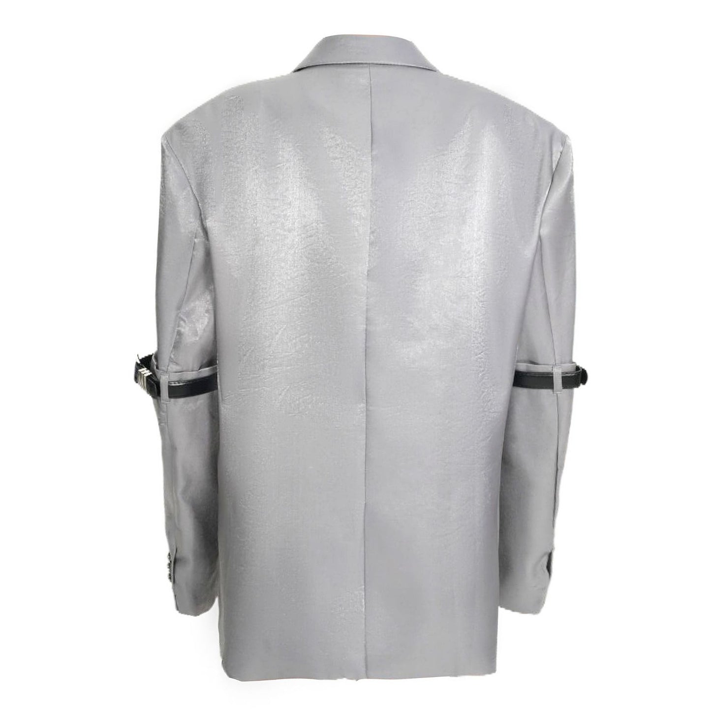 PATON Silver Smooth Sleeves Wear Suit