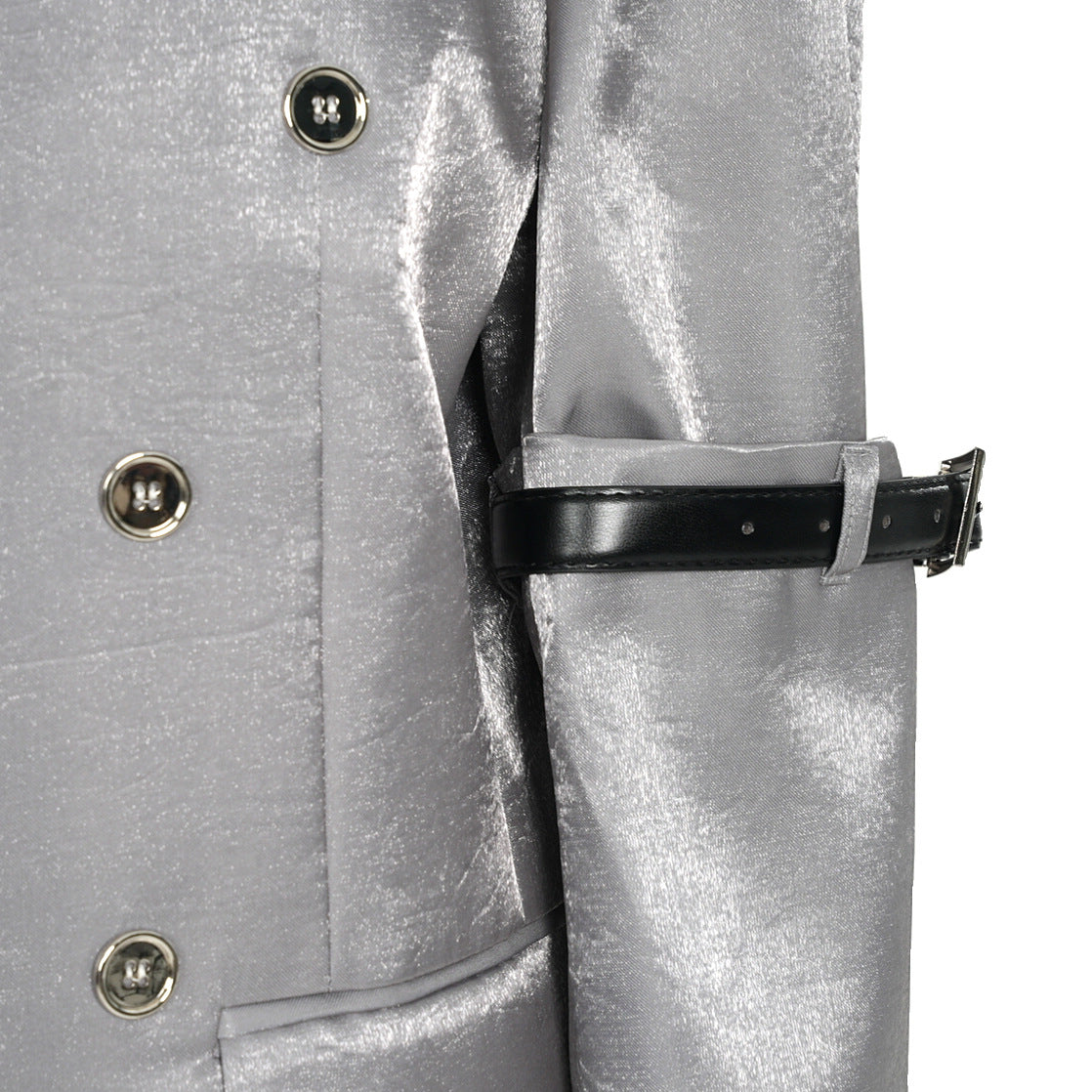 PATON Silver Smooth Sleeves Wear Suit